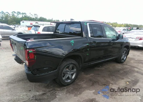 2021 Honda Ridgeline Awd Rtl from USA, damaged, VIN 5FPYK3F51MB027644